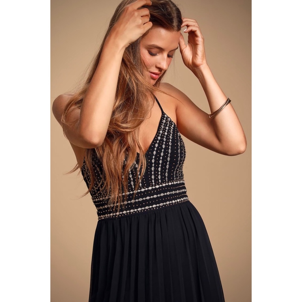NEW Lulus “All Yours” Boho Beaded Casual MaxiDress - Picture 6 of 16